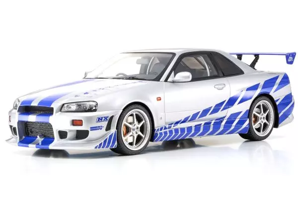 NISSAN SKYLINE GT-R 1999 (FAST&FURIOUS) 1/12 SEALED BODY