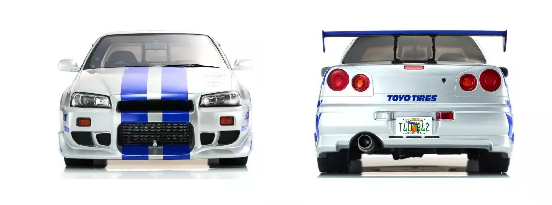 NISSAN SKYLINE GT-R 1999 (FAST&FURIOUS) 1/12 SEALED BODY