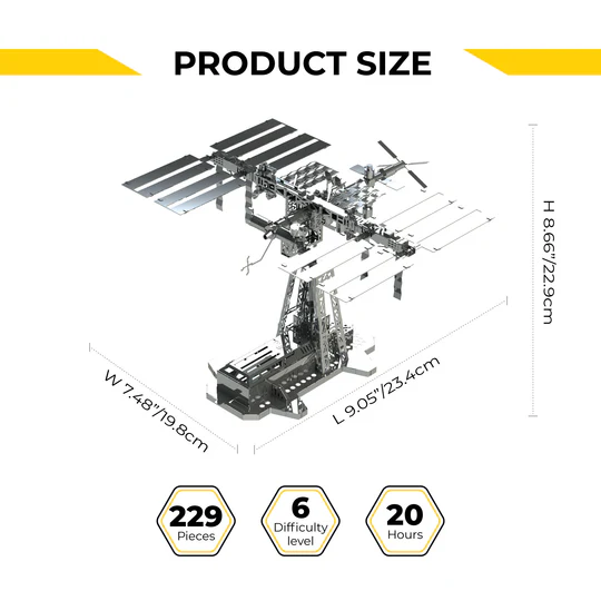 International Space Station, 229 parts Astronaut's Lodge Mechanical-Electrical  kit