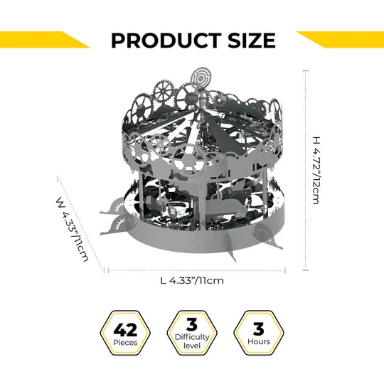 Riding the Best Mechanical-Electrical  kit of carousel, 42 parts