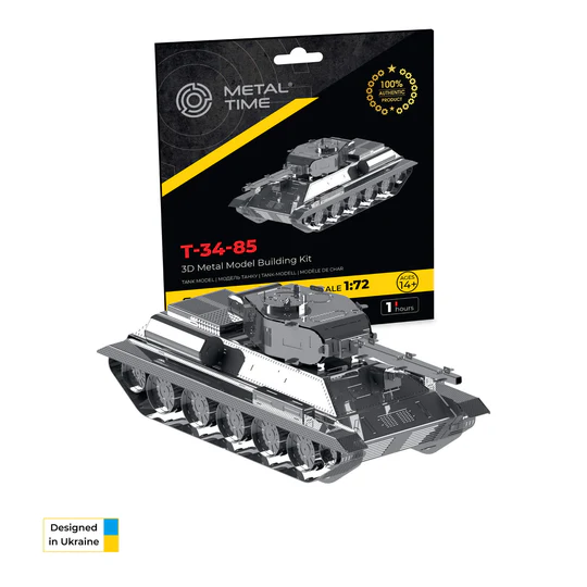 T-34/85  Static  kit of tank, 61 parts