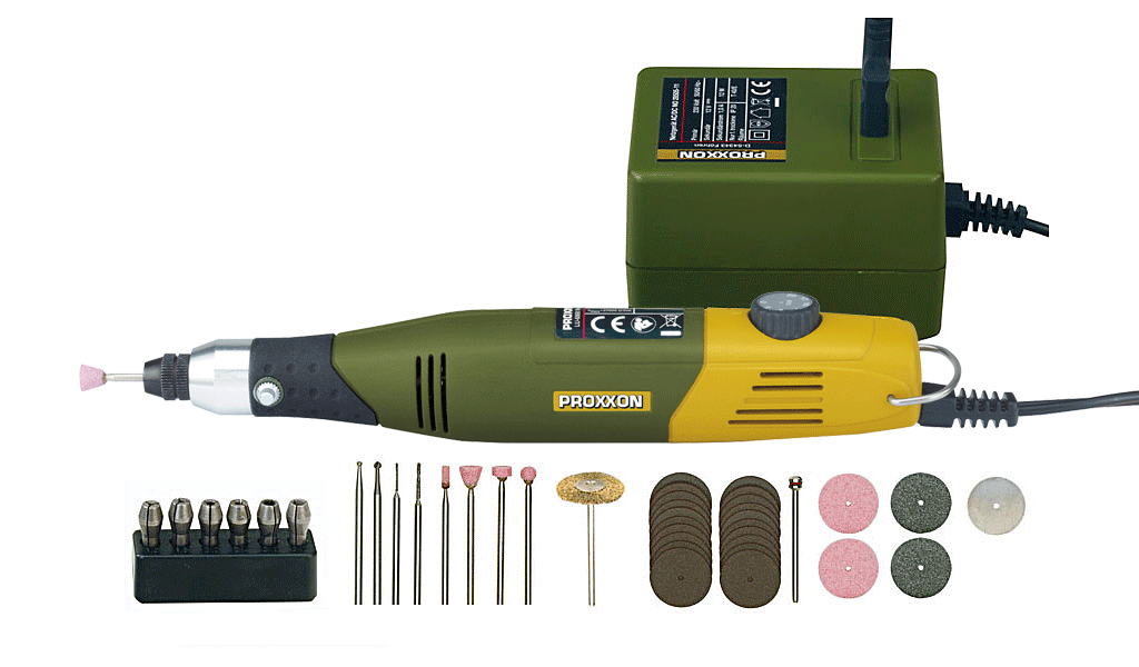 Proxxon - MICROMOT drill/grinder 50/E MULTI TOOL WITH ACCESSORIES