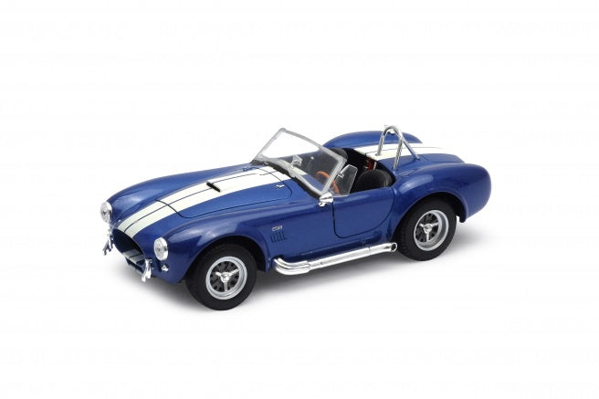 "SHELBY COBRA 427 S/C   BLUE 1985 1/24"