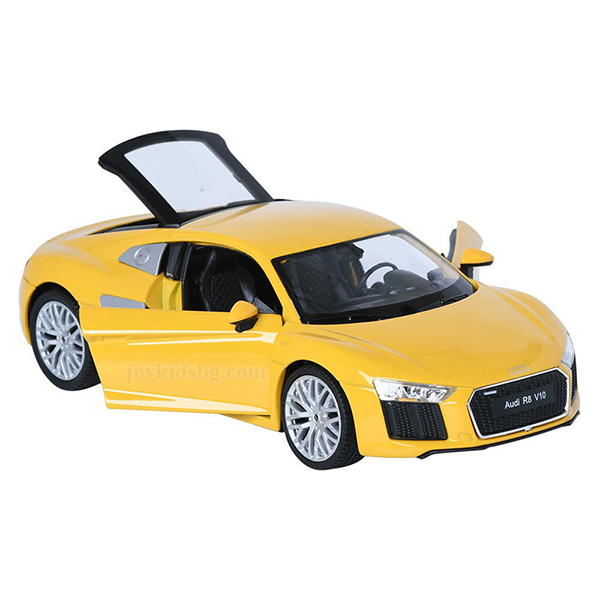 "AUDI R8 V10            YELLOW 2016 1/24"