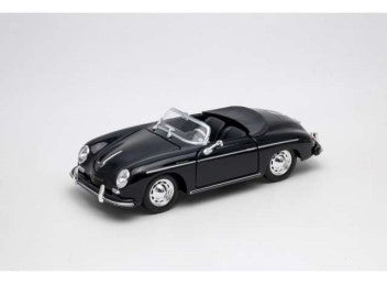 PORSCHE 356A SPEEDSTER (CONVERTIBLE)  BLACK  1/24