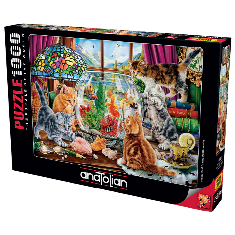 KITTENS AND AQUARIUM 1000 PIECES