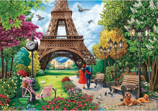 SPRING IN PARIS 500 PIECES