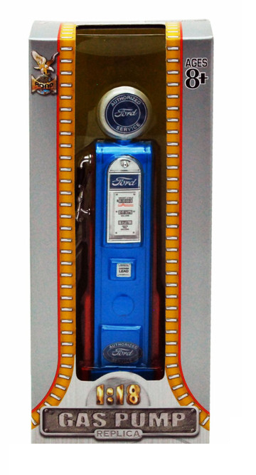 GAS PUMP FORD EMBLEM SQUARE 1/18