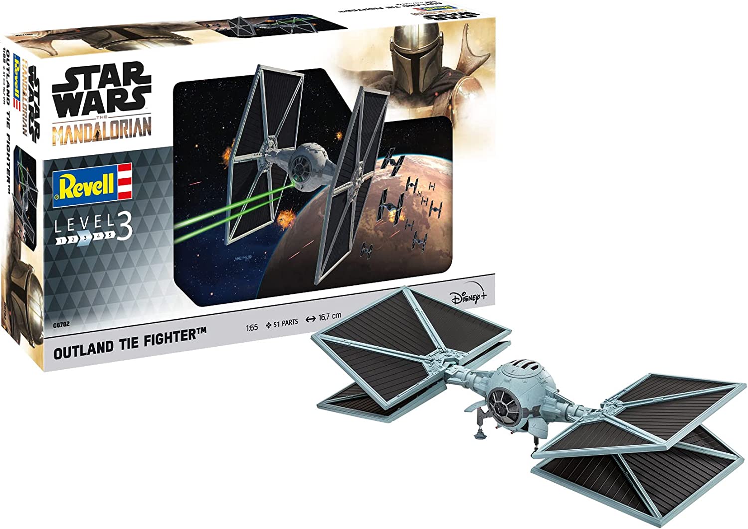 THE MANDALORIAN: OUTLAND TIE FIGHTERâ„¢ 1/65