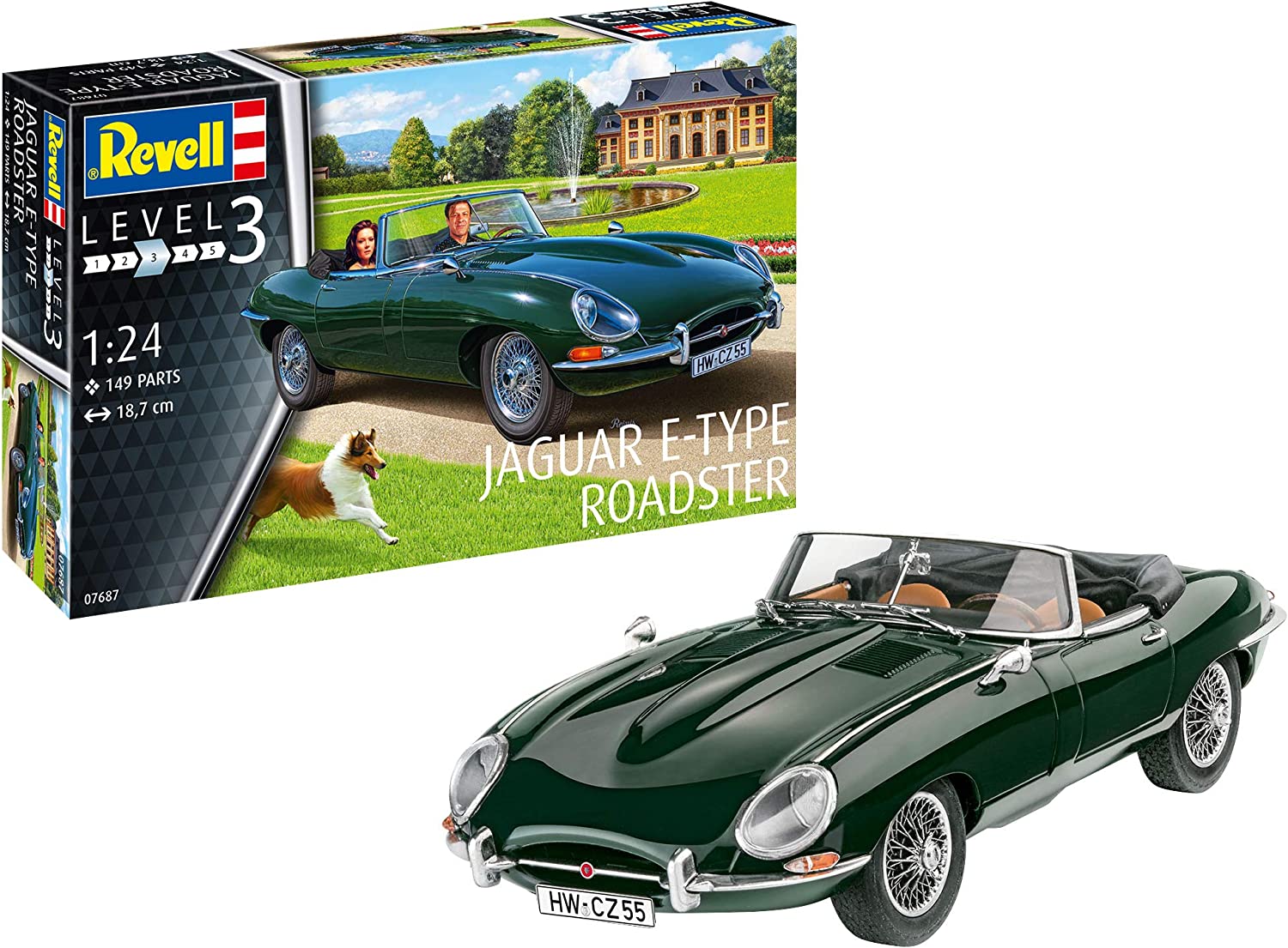 JAGUAR E-TYPE ROADSTER 1/24