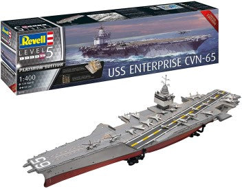 USS ENTERPRISE CVN-65 (PLTNM LMTD ED) 1/400