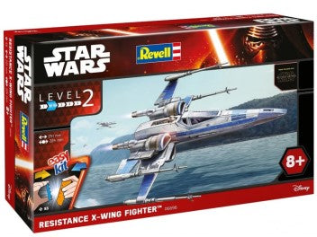 RESISTANCE X WING FIGHTER STAR WARS 1/50