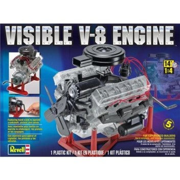 VISIBLE V8 ENGINE 1/4
